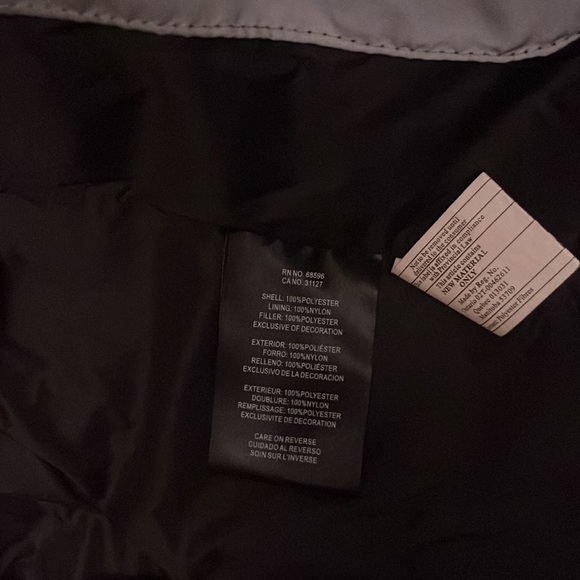 Grey Reflective DKNY Winter Puffer.High Quality Durable Material.Polyester Fill. - Picture 3 of 5